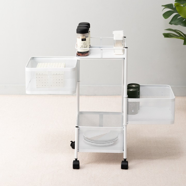 비트사각회전수납트레이3단