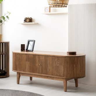 그램고무나무거실장1200