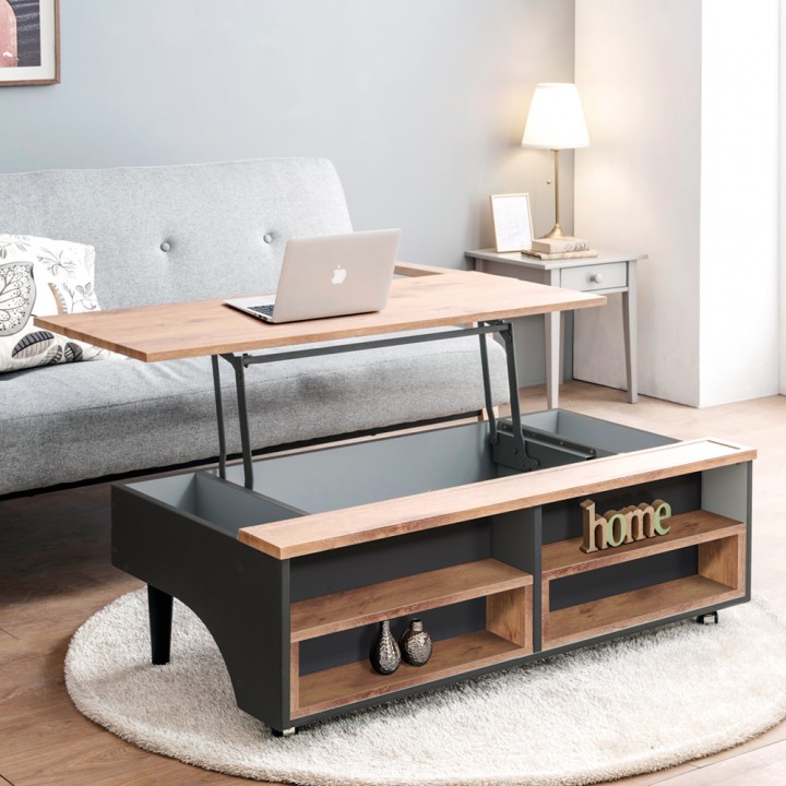 (착불) 리앤그랜드수납형리프트테이블