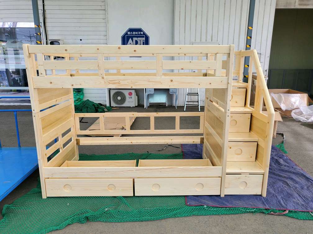 [B등급] 20211105-s10 미키 수퍼싱글 이층_분리침대 기본형_목물